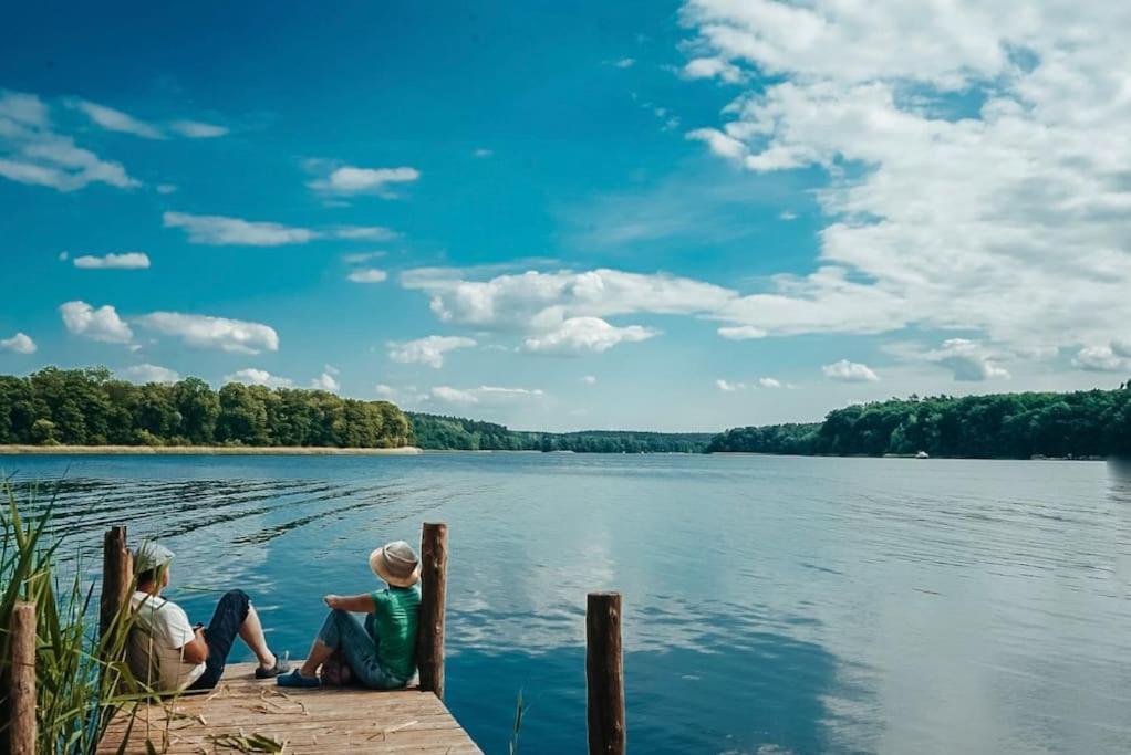 Ferienzimmer Direkt Am See Priepert Esterno foto